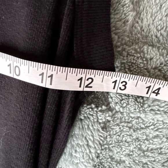 Michael Stars Classic Black Midi V-Neck Dress - Picture 9 of 10